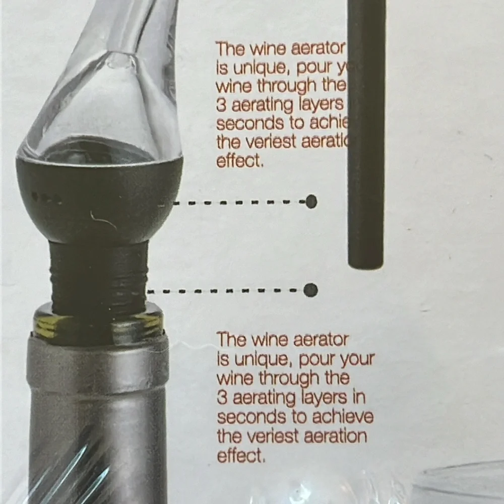 NEW Vinetto Wine Aerator Pourer